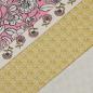 Preview: Canvas Baumwolle Olive FlowersCanvas Baumwolle Blue Flowers